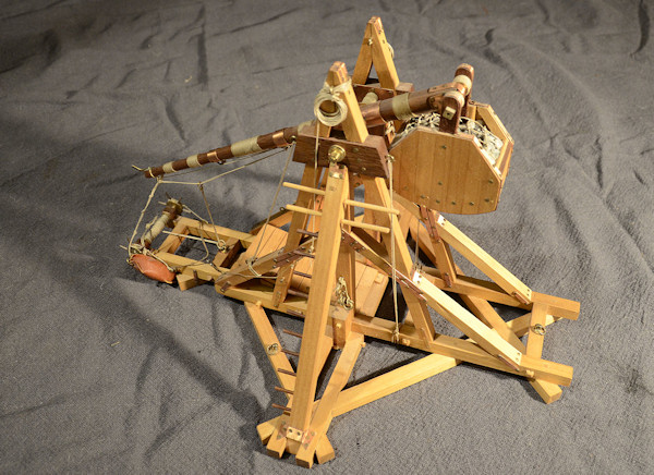 Trebuchet model, 1300