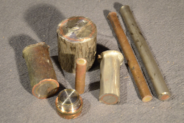 Explosive welded rods