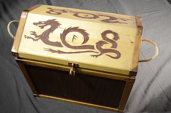 Chest for medieval stuff