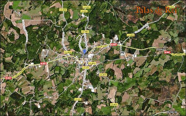 map palas de rei