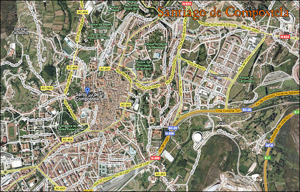 map santiago d